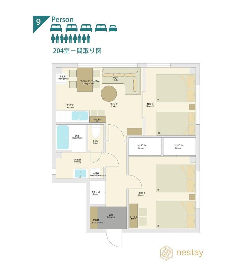 Nestay Suite Tokyo Tabata 03 Ngoại thất bức ảnh